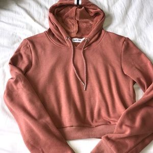 SOLDღ tiger mist cropped hoodie